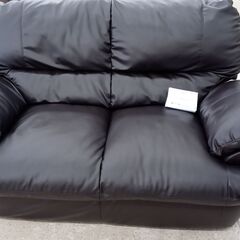 ★ジモティ割あり★  ソファー 黒 H×D×W クリーニング済み TJ3060