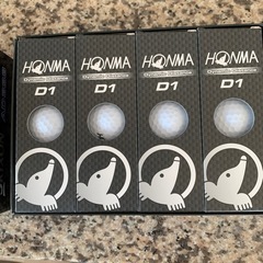 未使用ゴルフボール4箱の画像
