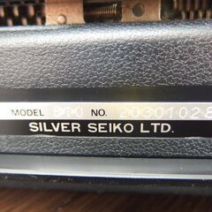 タイプライター SILVER REED 810 英字 昭和アンティーク シルバー精工 ☆ 札幌市 北区 屯田 の画像