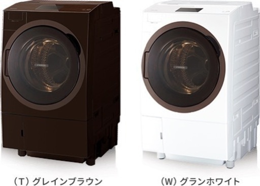東芝 ドラム式洗濯乾燥機 ZABOON TW-127X7R ブラウン