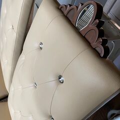 猫脚 姫系 ロココ調 チェア　★の画像