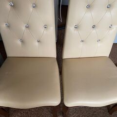 猫脚 姫系 ロココ調 チェア　★の画像