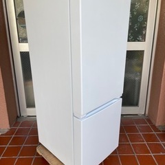 【値下げしました】 yselect YRZF15J ヤマダオリジナル 22年製 ２ドア冷蔵庫 (156L・右開き) ホワイト No2591の画像