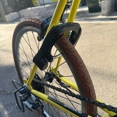自転車　アルテージ(ALTAGE) AMV-001 ミニベロ 自転車 20インチ 7段変速 カラータイヤ 小径車の画像
