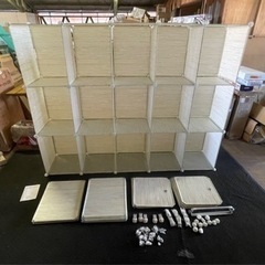 ワードロープ　クローゼット　組み立て式　収納ラックの画像