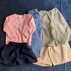 110〜120センチの子供服の画像