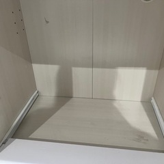 ニトリ　ホワイト棚【今週土日引き取り可能⇨400円❗️】の画像