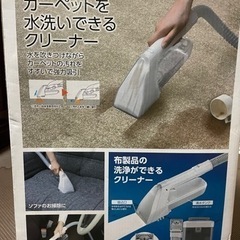 新品、リンサークリーナー