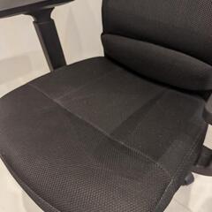 ニトリ　オフィスチェア（OC 001 BK）の画像