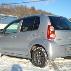 値下げ パッソ　Ｘ　ＡＴ　４ＷＤ　　走行距離　５６９４０ｋｍ サビ少なくエンジン・ミッション・足廻り調子良し　おすすめ車輌　の画像