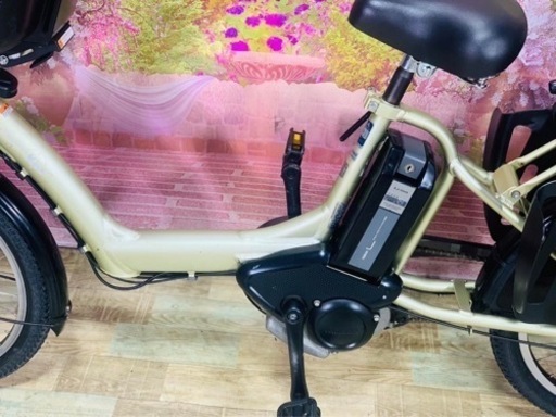 ❶5865子供乗せ電動アシスト自転車YAMAHA 20インチ良好バッテリー