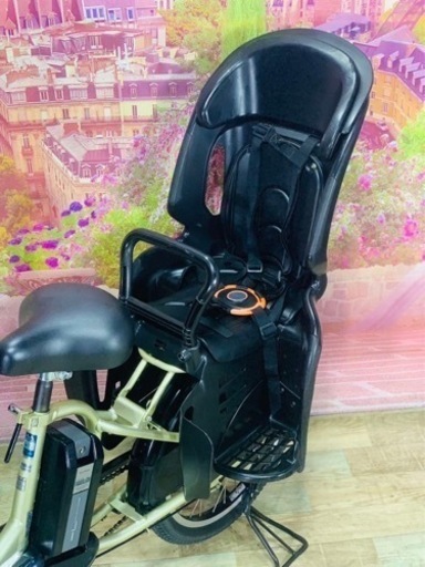 ❶5865子供乗せ電動アシスト自転車YAMAHA 20インチ良好バッテリー