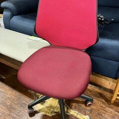 1/21値下げいたしました！Bauhutte バウヒュッテ OAチェア 通気性のいいメッシュ素材 レッド No.243※現金、クレジット、PayPay等スマホ決済対応※