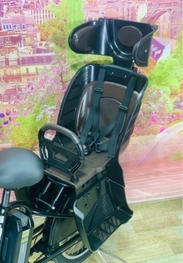 ❷5876子供乗せ電動アシスト自転車ブリヂストン20インチ良好バッテリー