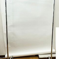 店舗用品お安くします パールイデア　シングルラック　頑丈ハンガーラック キャスター付き　クロームメッキ 多数ありの画像