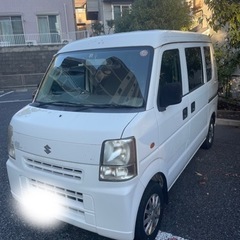 支払い総額10万▪️低走行▪️エブリイバン▪️エブリバン　H19
