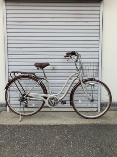 ☆前後タイヤ新品☆  26型　6Sオートライト軽快車　防犯登録料込‼︎