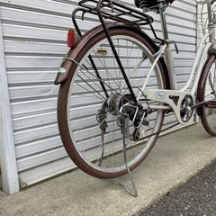 ☆前後タイヤ新品☆ 26型 6Sオートライト軽快車 防犯登録料込