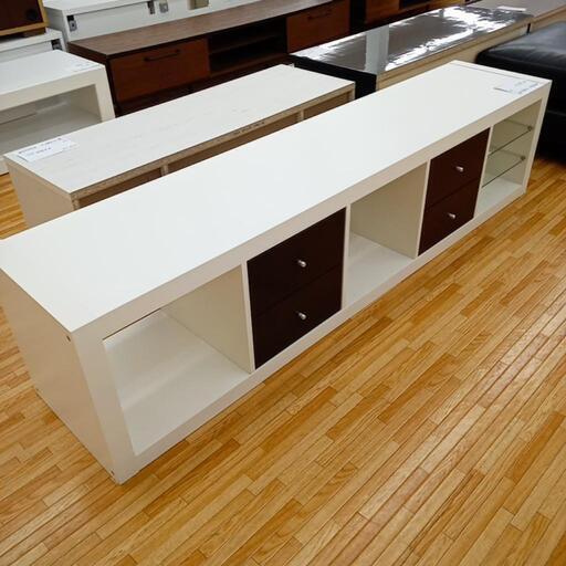 ★ジモティ割あり★ IKEA　TVボード　ホワイト　クリーニング済　YJ994