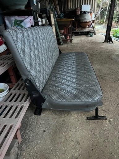 車のベンチシート・屋外仕様