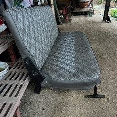 車のベンチシート・屋外仕様