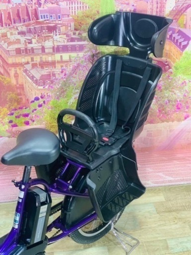 ❷5878子供乗せ電動アシスト自転車ブリヂストン20インチ良好バッテリー