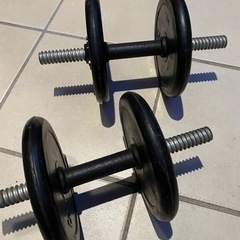 ダンベル3キロ×4の画像