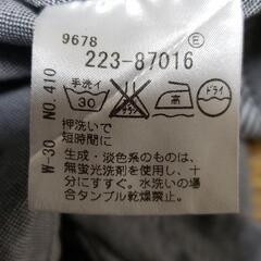 ●近日処分予定●ボタンダウン　グレー　五分袖？シャツの画像