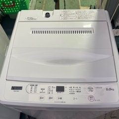 【リサイクルサービス八光】2022年製　ヤマダセレクト YWMT60H1 洗濯機 ヤマダオリジナル 6.0kg ホワイトの画像