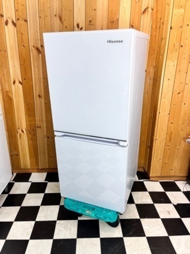 Hisense 冷蔵庫 HRーG13BーW 2021年製 ホワイト 2ドア 料理