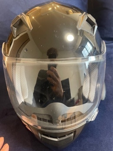 ヘルメット　デイトナインカム付き