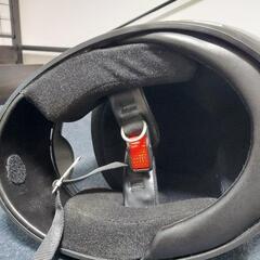 バイクヘルメット　ガンメタ　まあまあ綺麗の画像