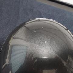 バイクヘルメット　ガンメタ　まあまあ綺麗の画像