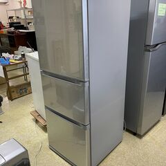 a)東芝 ノンフロン冷凍冷蔵庫 GR-H34S(S) 330L 2016年 幅60cm奥行67.9cm