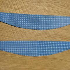 ワッフル生地カーテン(130×100　2枚)の画像