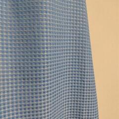 ワッフル生地カーテン(130×100　2枚)の画像