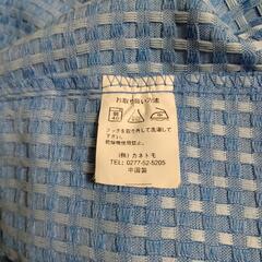 ワッフル生地カーテン(130×100　2枚)の画像