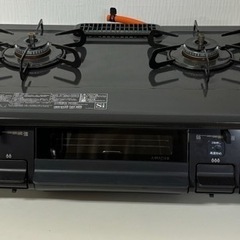【引取】Paloma グリル付きテーブルコンロ　PA-S42B-...