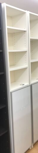★ジモティ割あり★  収納棚 白 H203×W41×D31 クリーニング済み KJ3768