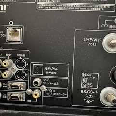 液晶テレビ37インチ　　Wooo L37-XR01 ジャンクの画像