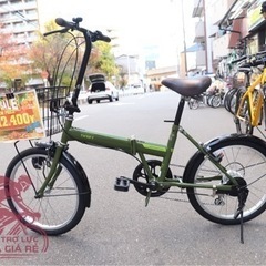 中古折りたたみサイクルーギア付き