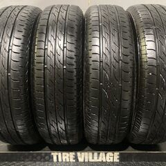 BS BRIDGESTONE NEXTRY 155/65R14 14インチ 夏タイヤ 4本 21年製 バリ溝 ムーヴ ミライース デイズ タント等　(TC994) クレジットカード QRコード決済可能