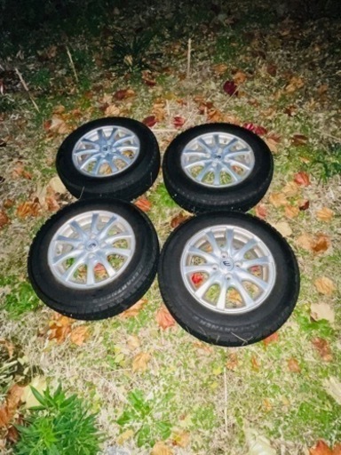 14インチスタットレスタイヤ4本➕アルミ付き