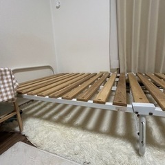 折りたたみシングルベッド（説明欄見てください！）の画像