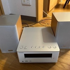 CDミニコンポ　Bluetooth機能あり