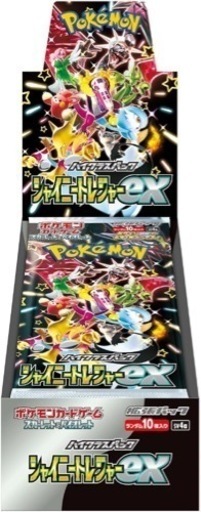 新品　シュリンク付き　ポケモンカード　シャイニートレジャーex 1box