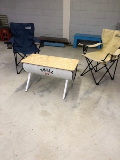 ドラム缶リメイクテーブル