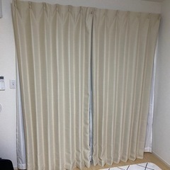 【購入者決定】ニトリの遮光3級カーテン