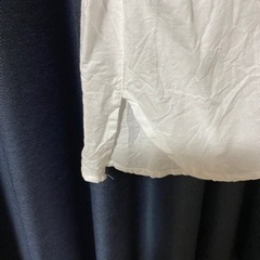 ナチュラル白シャツLサイズ美品の画像