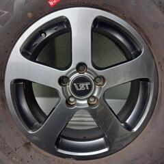  タイヤホイール 4本 セットボルボ　VST  RS 16インチ の画像